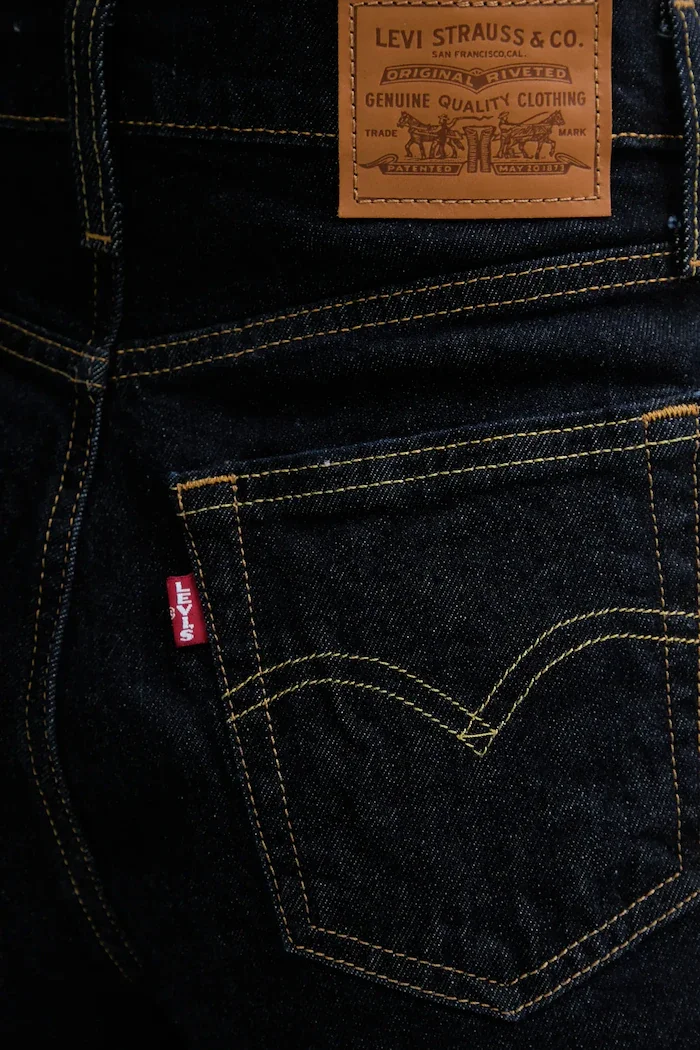 Levi's Дънки 728 HR WIDE LEG в тъмносиньо 0039B-0001