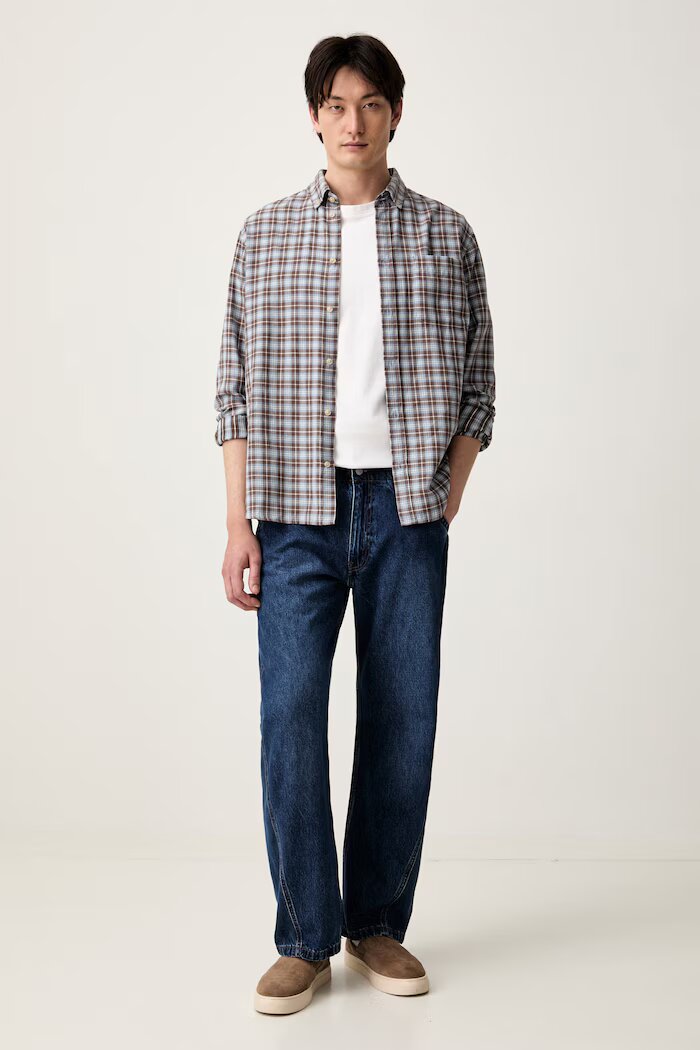 Levi's дънки barrel мъжки BAGGY BARREL сини 0057O