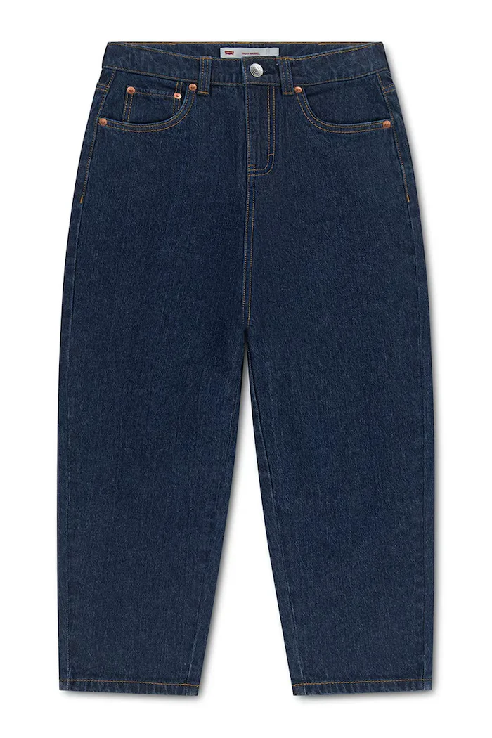Levi's дънки barrel за деца BAGGY BARREL тъмносини 3EN387