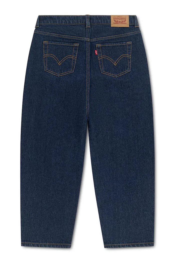 Levi's дънки barrel за деца BAGGY BARREL тъмносини 3EN387