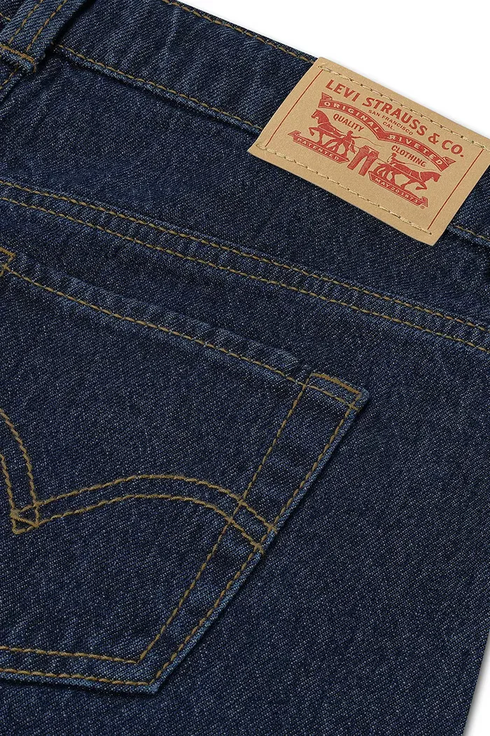 Levi's дънки barrel за деца BAGGY BARREL тъмносини 3EN387