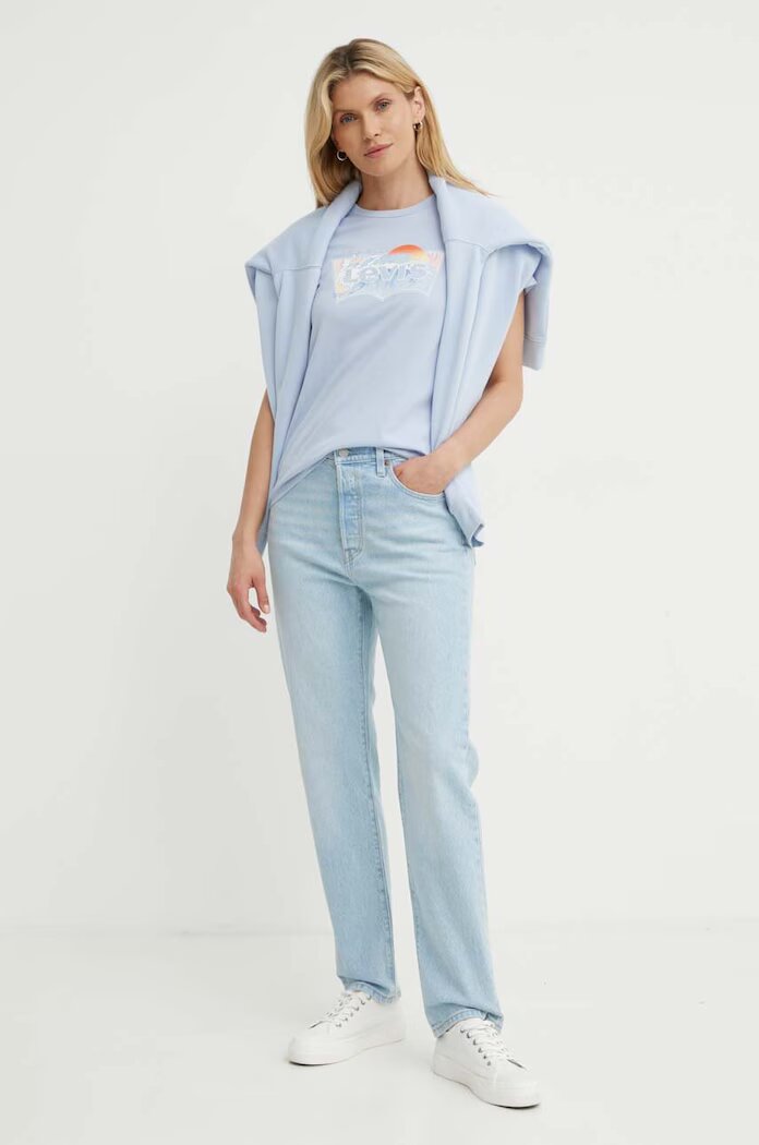 Levi's Дънки CROP 501® с висока талия 36200 36200.0326