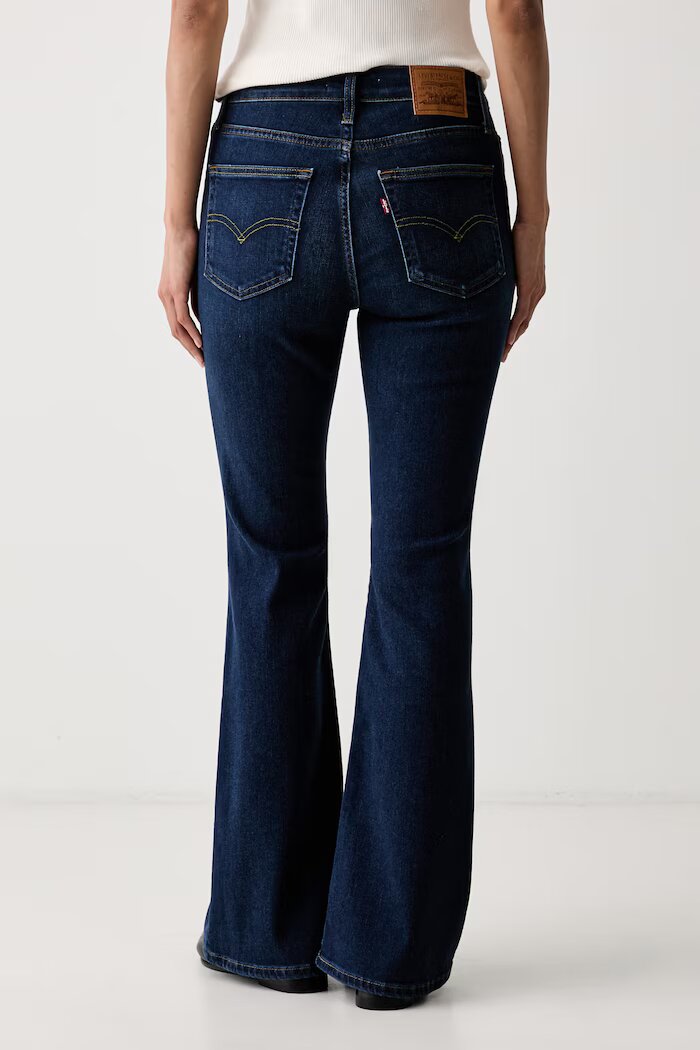 Levi's дънки flare дамски 726 HR FLARE сини A3410