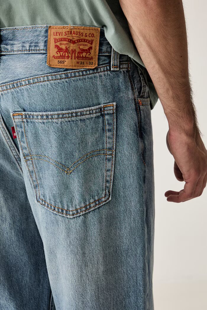 Levi's дънки мъжки 565 LOOSE STRAIGHT сини A7221