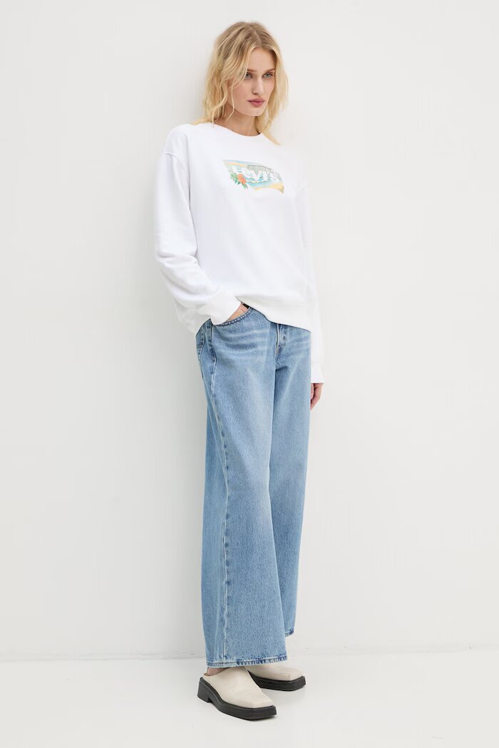 Levi's дънки прави дамски XL STRAIGHT сини A8701