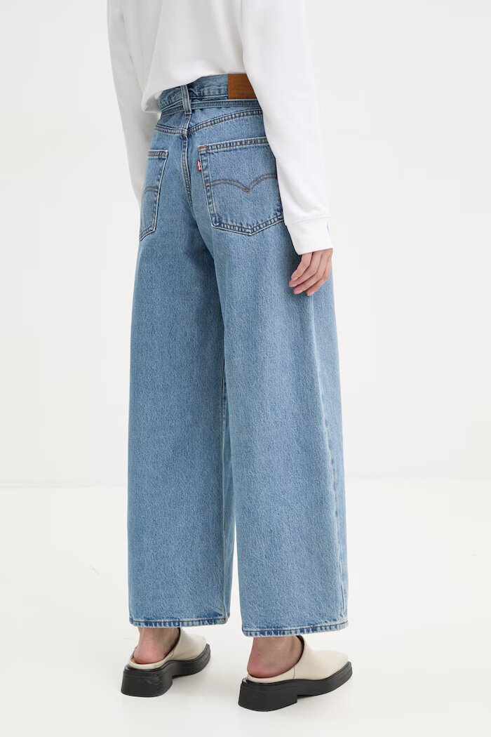 Levi's дънки прави дамски XL STRAIGHT сини A8701