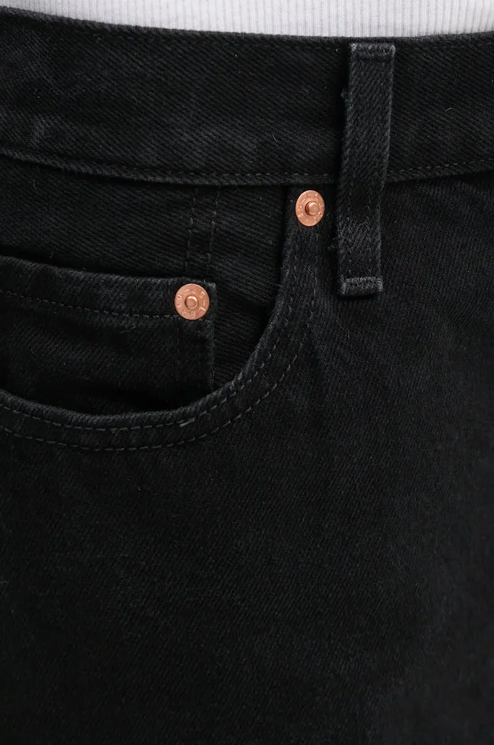 Levi's дънки regular дамски 501® 90S черни A1959