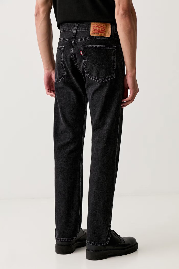 Levi's дънки relaxed fit мъжки 501® RELAXED черни 0057V