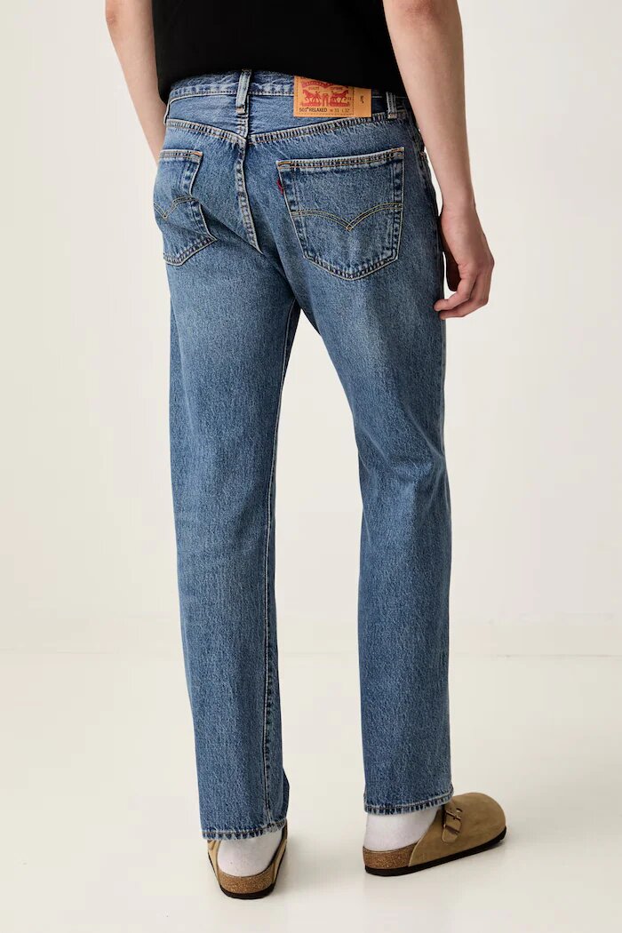 Levi's дънки relaxed fit мъжки 501® RELAXED сини 0057V