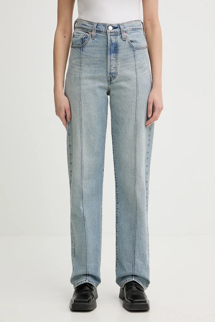 Levi's Дънки RIBCAGE FULL LENGTH с висока талия 79078-0063