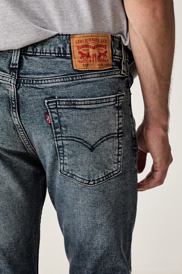 Levi's дънки skinny мъжки 510™ SKINNY сиви 05510