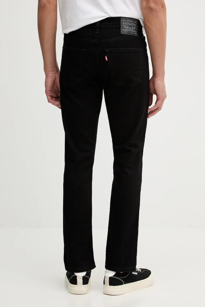 Levi's дънки slim fit мъжки 511™ SLIM черни 04511