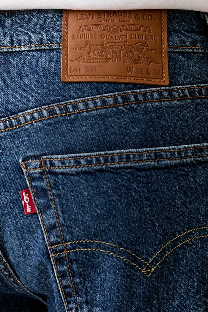 Levi's дънки slim fit мъжки 511™ SLIM сини 04511