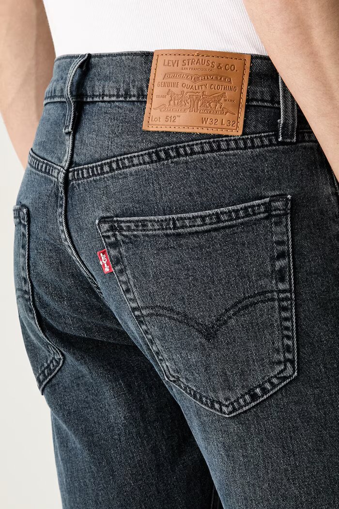 Levi's дънки slim fit мъжки 512™ SLIM TAPER сини 28833