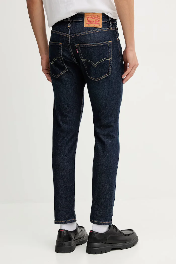 Levi's дънки slim fit мъжки 512™ SLIM TAPER тъмносини 28833.1317