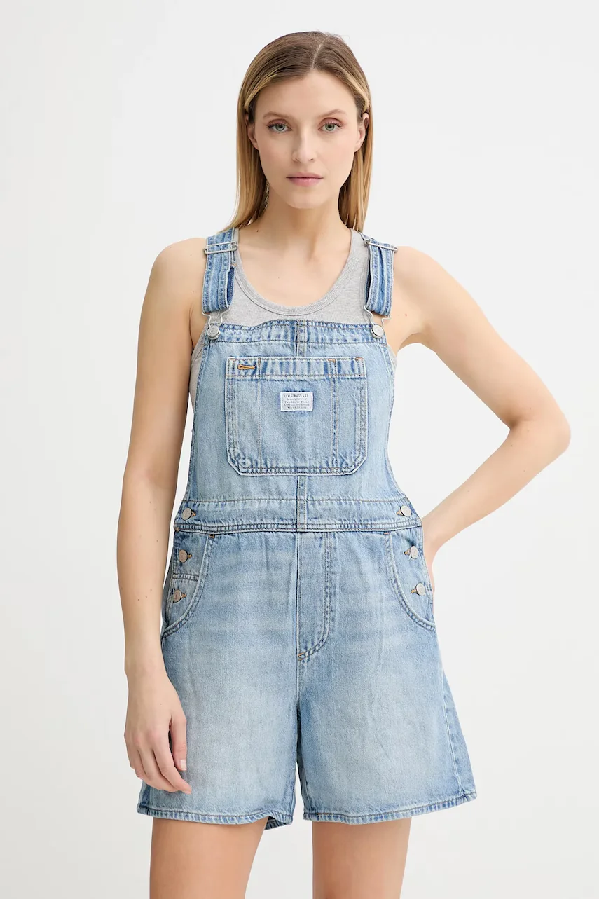 Levi's Дънков гащеризон UTILITY SHORTALL