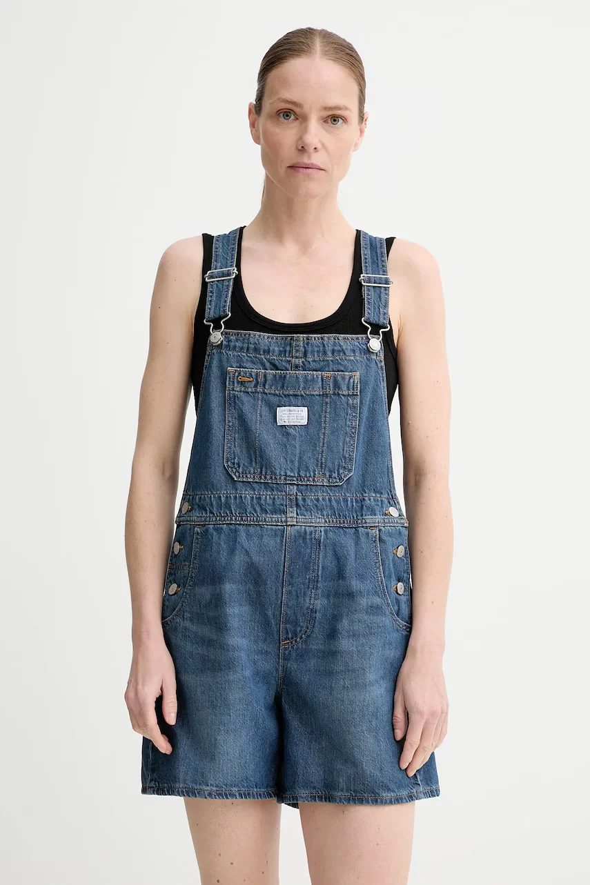 Levi's Дънков гащеризон UTILITY SHORTALL