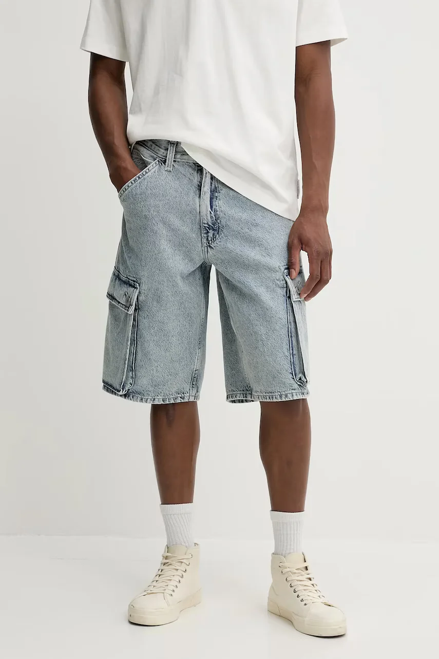 Levi's Дънков къс панталон 478 BAGGY CARGO SHORTS
