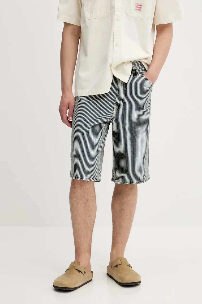 Levi's Дънков къс панталон 568 LOOSE CRPNTR SHORTS