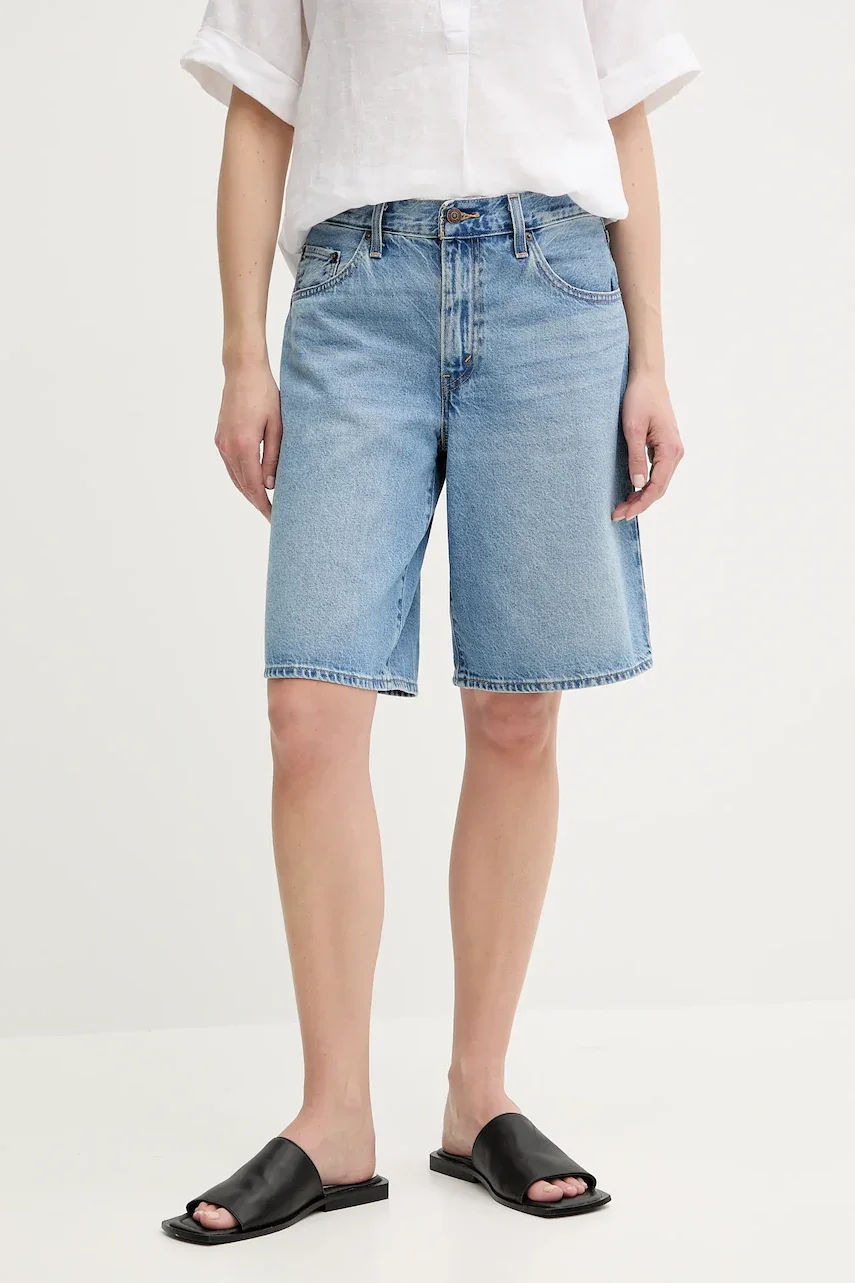 Levi's Дънков къс панталон BAGGY DAD