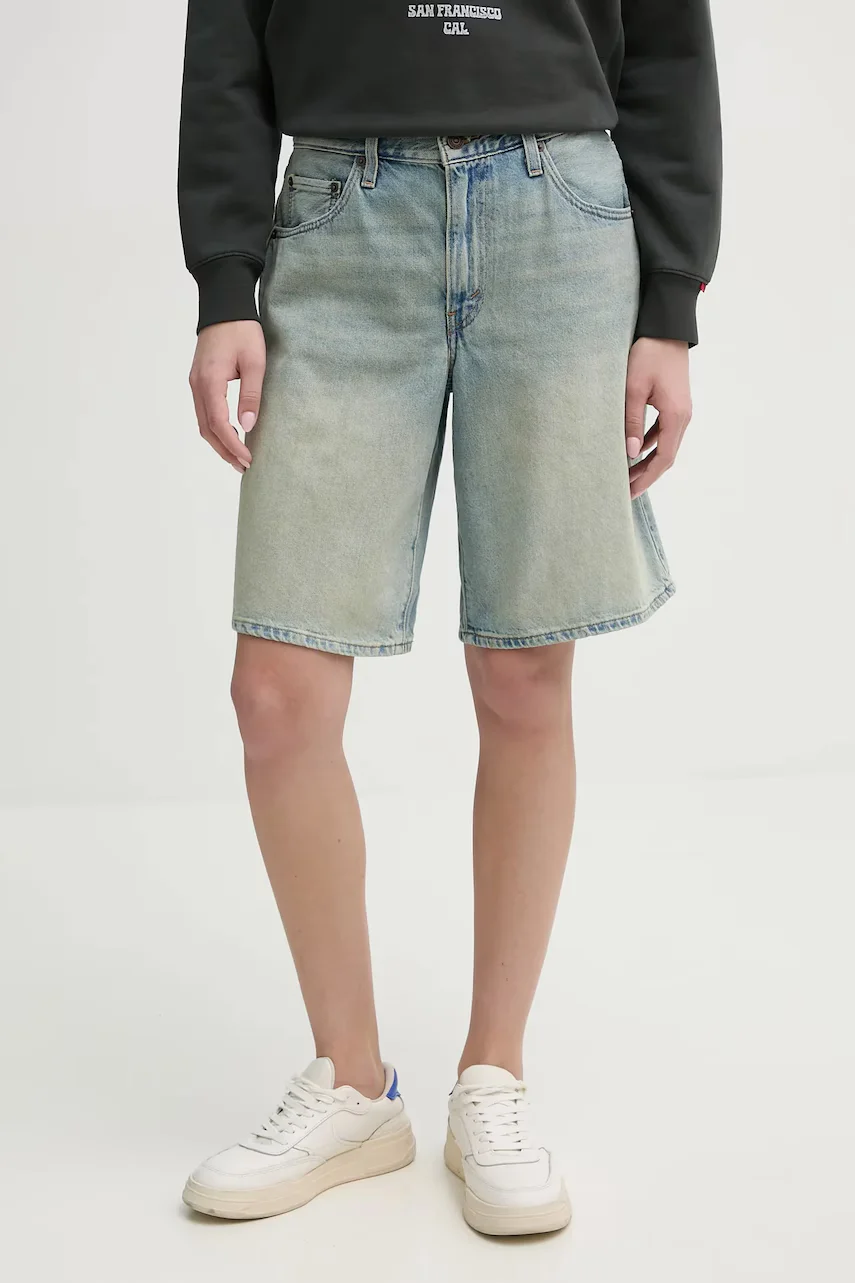 Levi's Дънков къс панталон BAGGY DAD