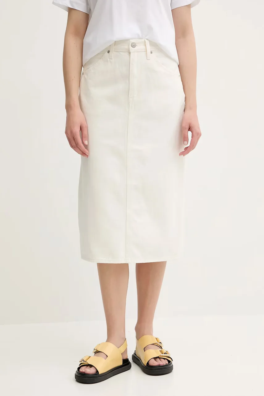 Levi's Дънкова пола HR BACK SLIT SKIRT