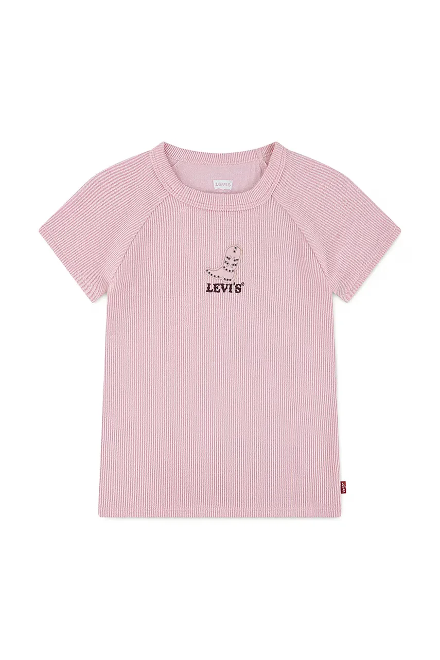 Levi's Детска тениска COLOR BLOCK RAGLAN TOP