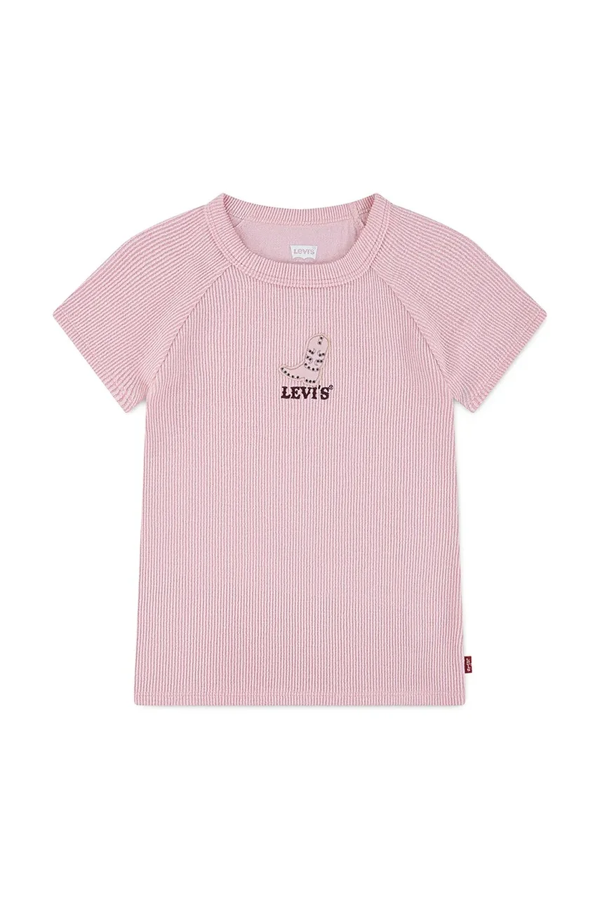 Levi's Детска тениска COLOR BLOCK RAGLAN TOP
