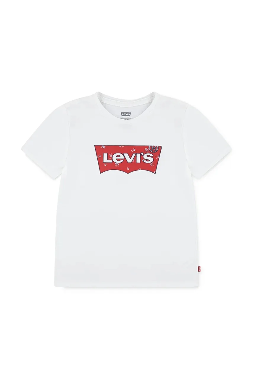 Levi's Детска тениска FLORAL BATWING SS TEE
