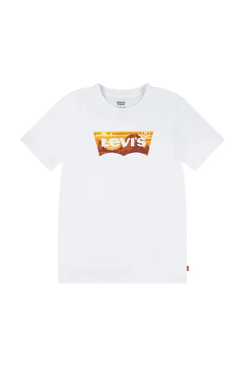 Levi's Детска тениска GOLDEN GLOW BATWING TEE