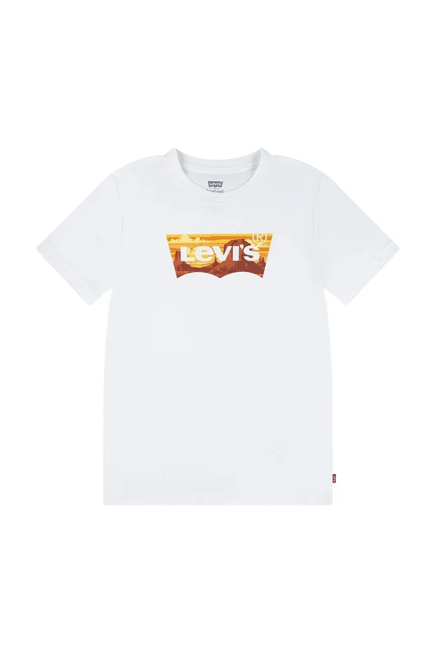 Levi's Детска тениска GOLDEN GLOW BATWING TEE