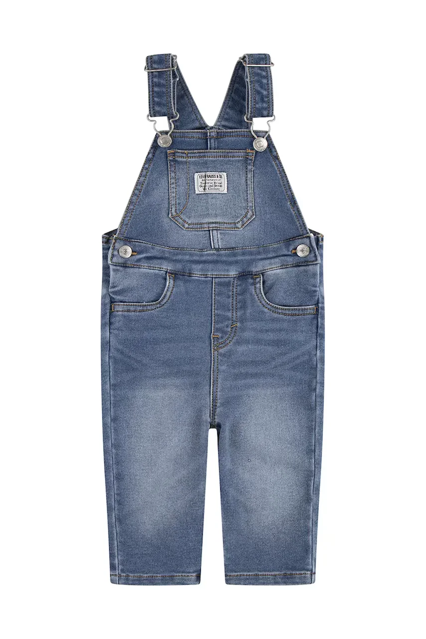 Levi's Детски дънков гащеризон MY FIRST OVERALL