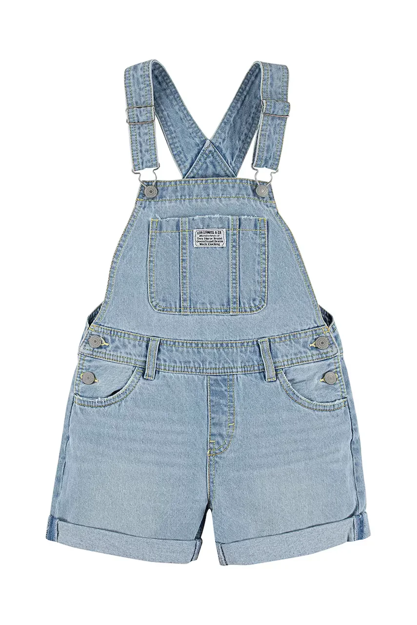 Levi's Детски дънков къс панталон