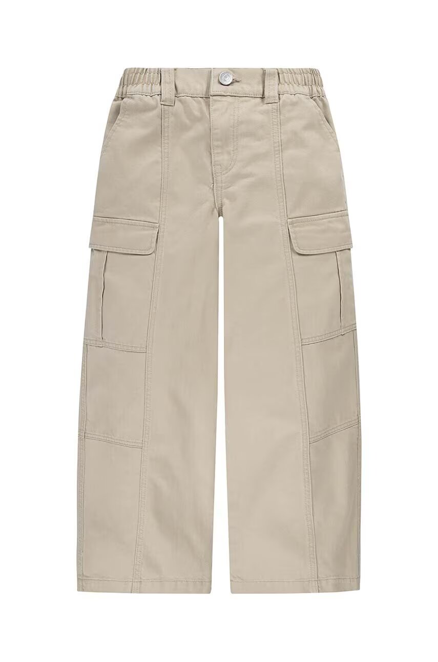 Levi's Детски памучен панталон TWILL '94 BAGGY WIDE LEG