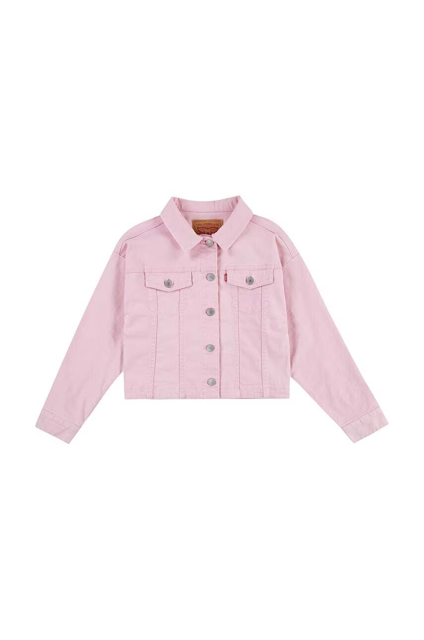Levi's Детско дънково яке LVG COLOR BABY BAGGY TRUCKER
