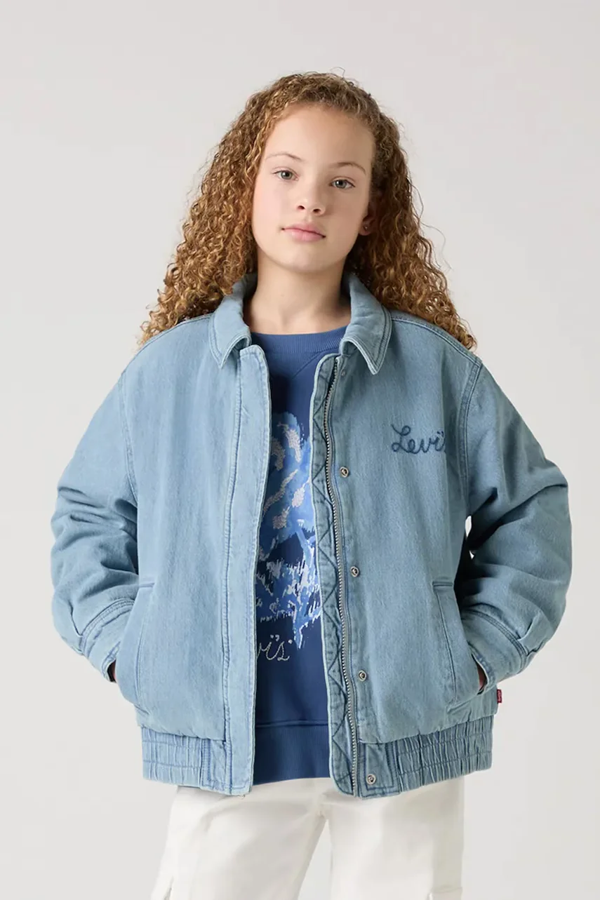 Levi's Детско дънково яке RETRO DENIM TRUCKER