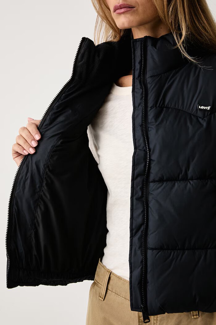 Levi's елек дамски PALMER PUFFER тъмносин 006S7