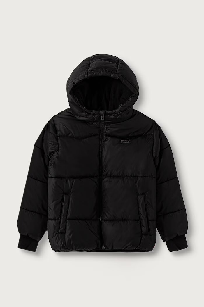 Levi's капитонирано яке за деца HEAVY WEIGHT PUFFER черно 9ER929