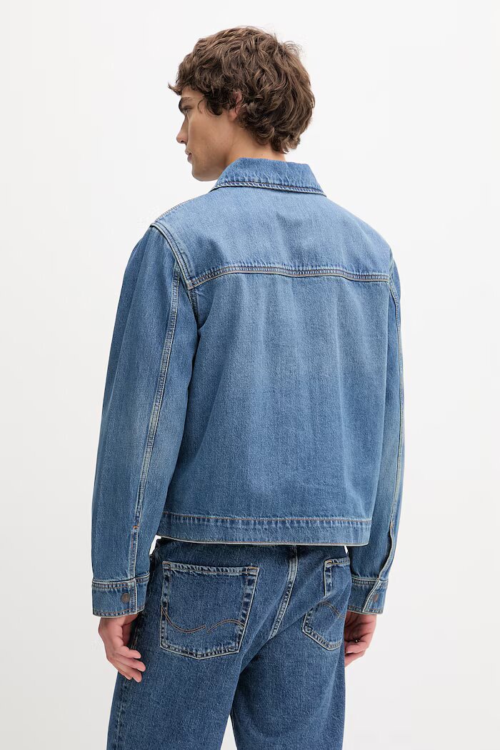 Levi's късо яке мъжко от деним CRISTOBAL GARAGE синьо 005BL-0002