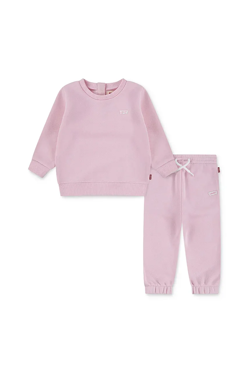 Levi's Комплект бебешки анцуг HOODIE & JOGGER SET