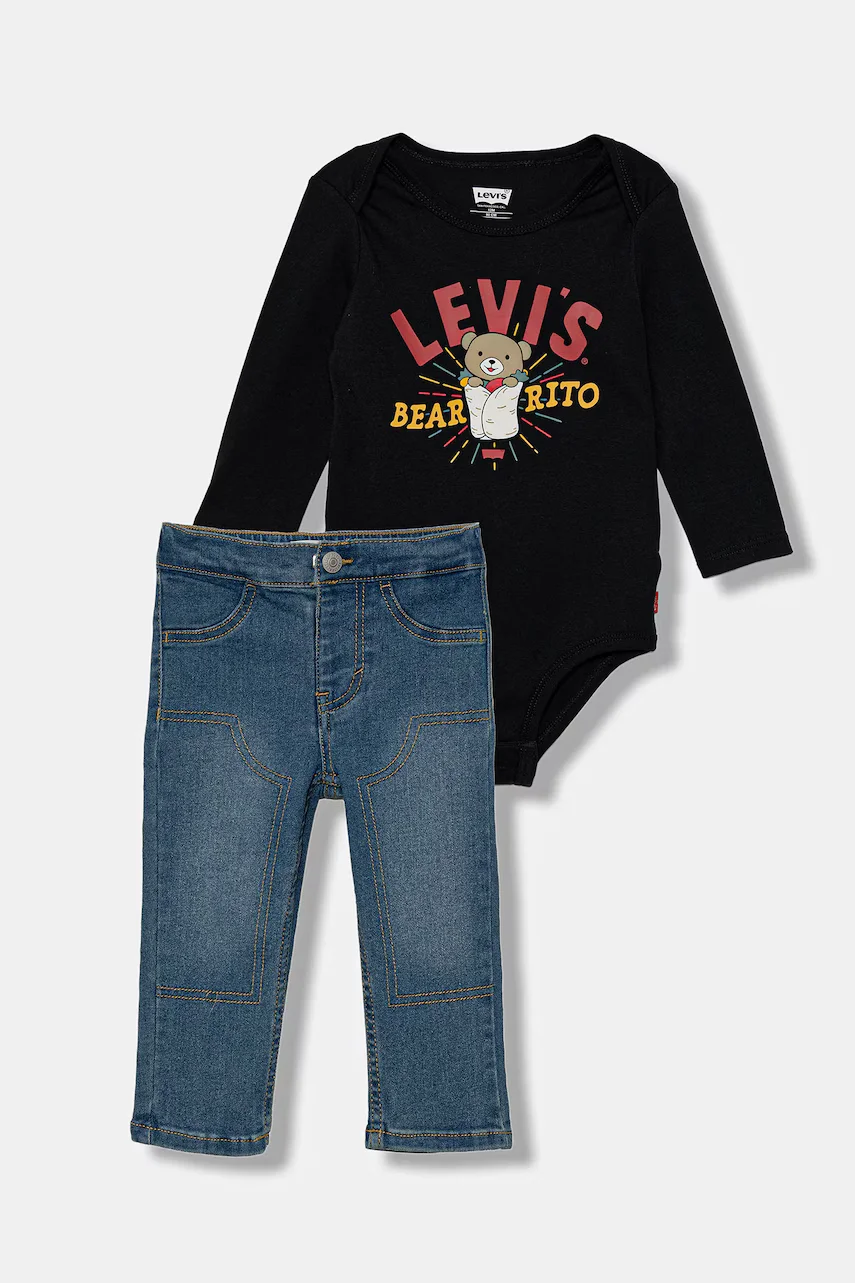 Levi's Комплект за бебета BEARRITO DENIM SET