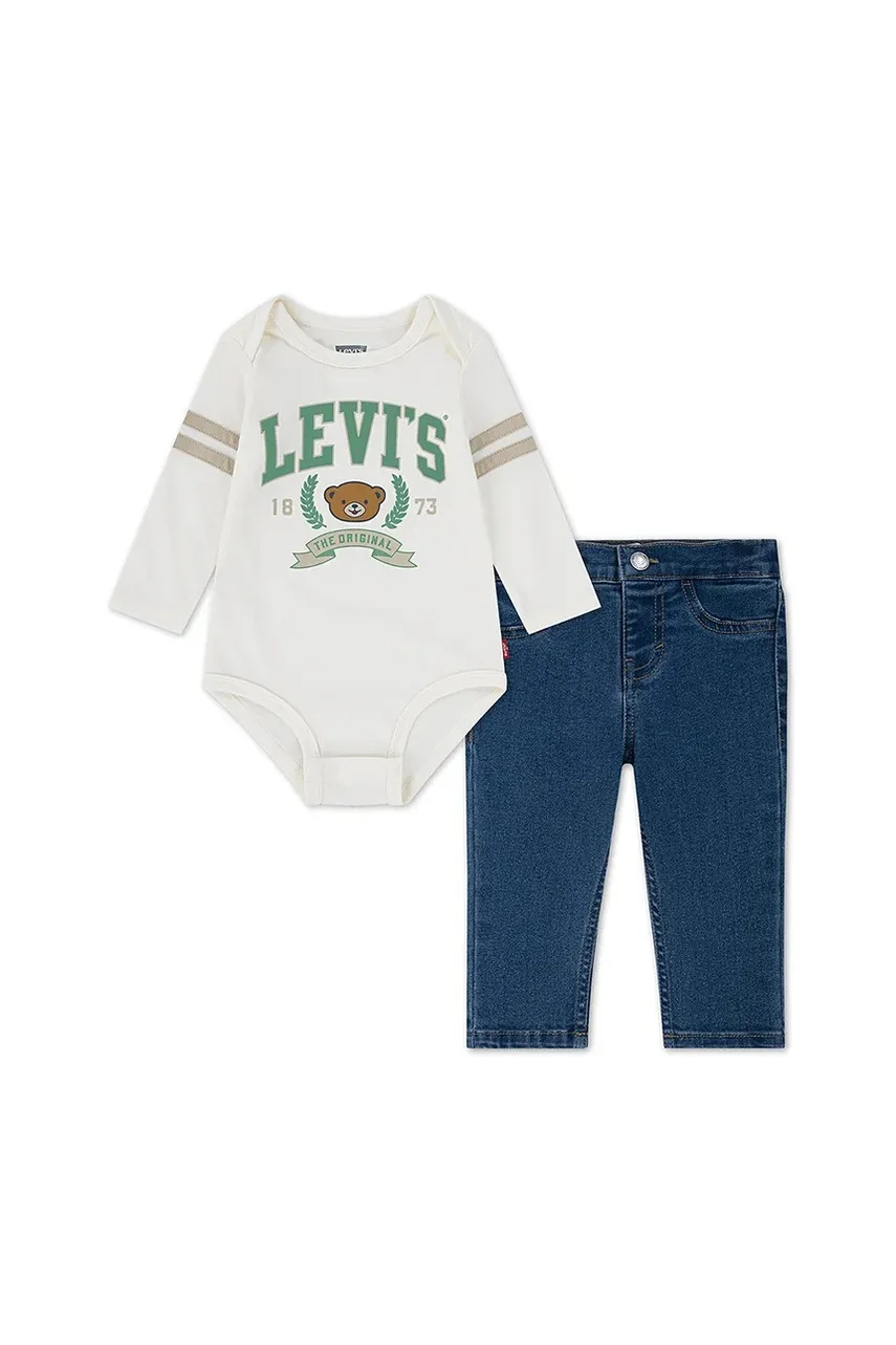 Levi's Комплект за бебета FOOTBALL TEE W/ STRAIGHT J