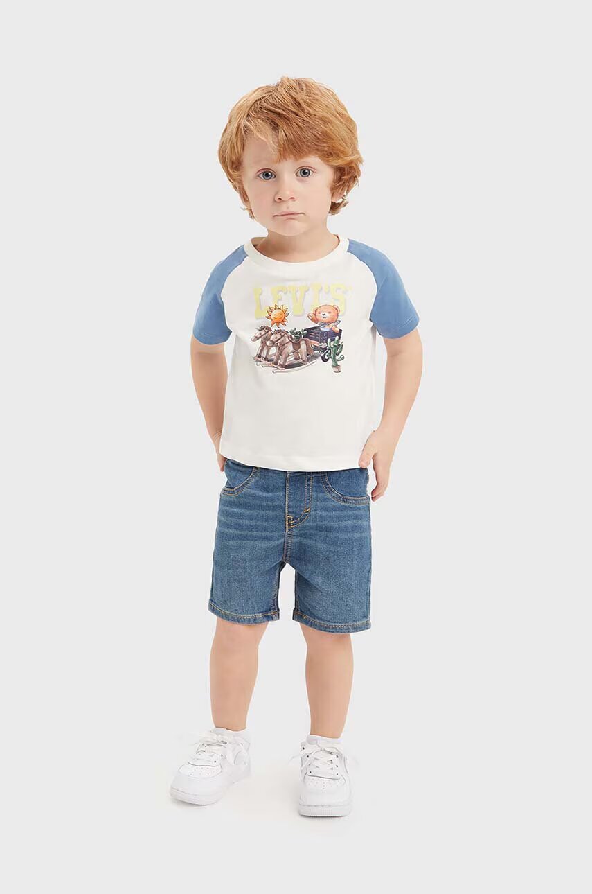 Levi's Комплект за бебета LVB LEVI BEAR RAGLAN & SHORT S
