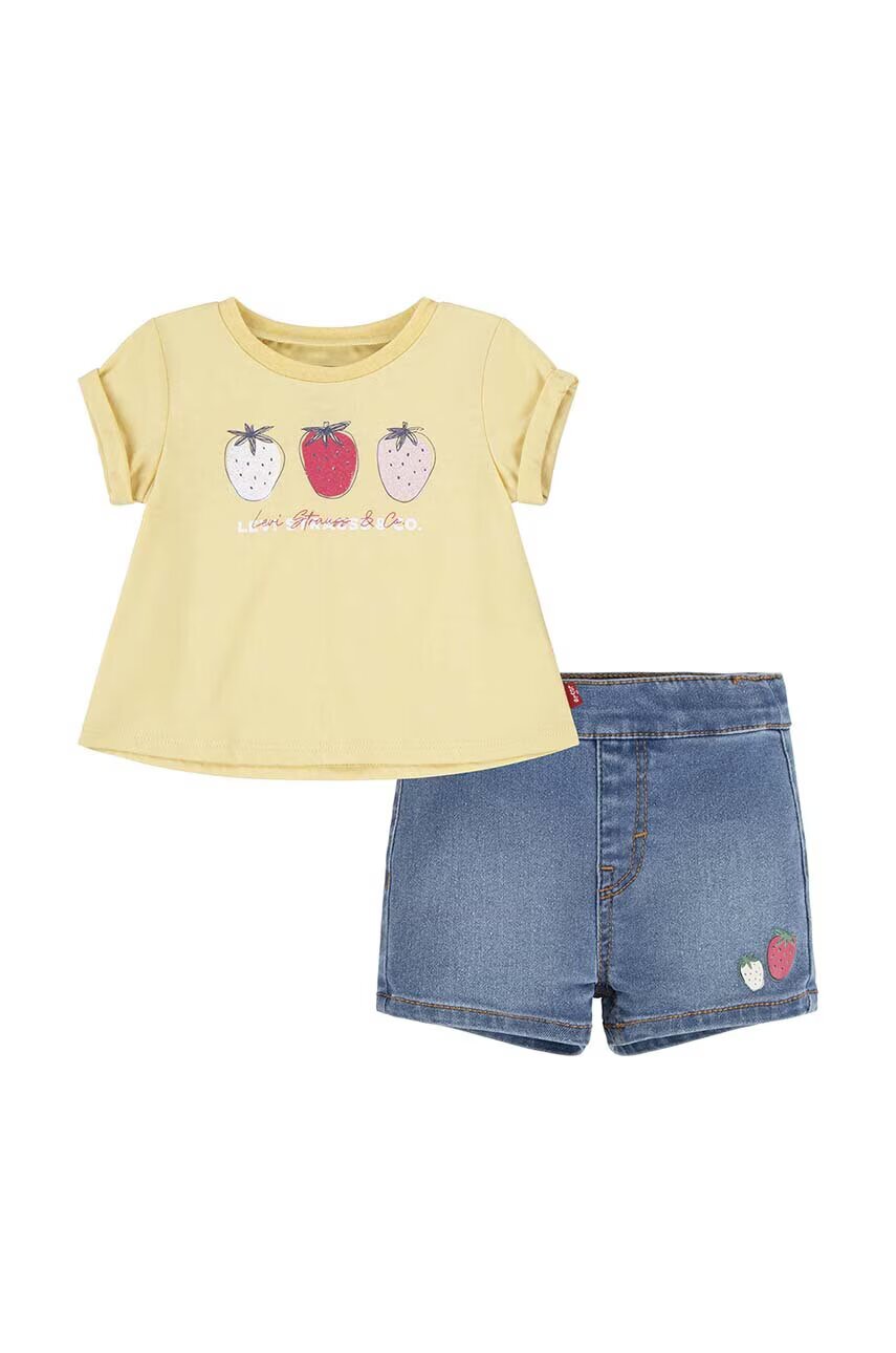 Levi's Комплект за бебета LVG FRUITY TEE & SHORT SET