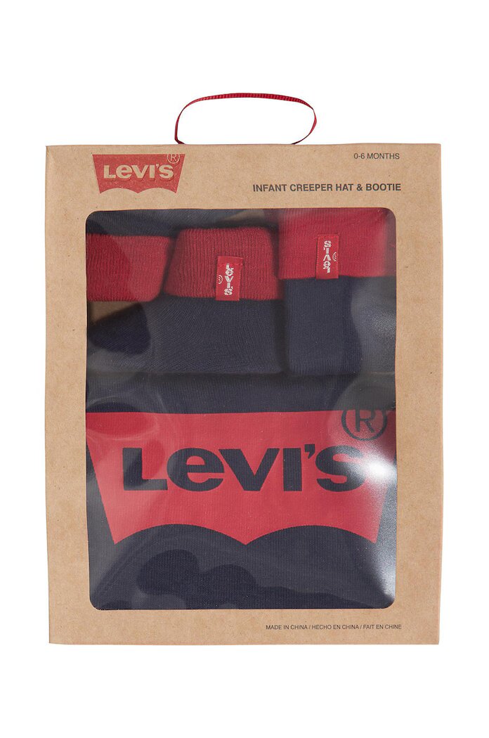 Levi's Комплект за бебета в тъмносиньо