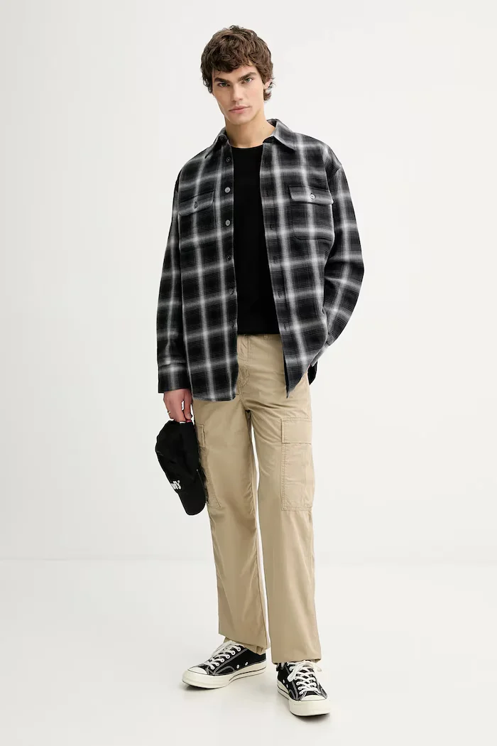 Levi's Памучен панталон XX CARGO STRAIGHT мъжки в бежово с кройка тип карго A7364-0035