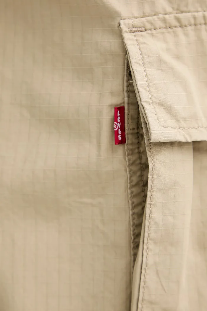 Levi's Памучен панталон XX CARGO STRAIGHT мъжки в бежово с кройка тип карго A7364-0035