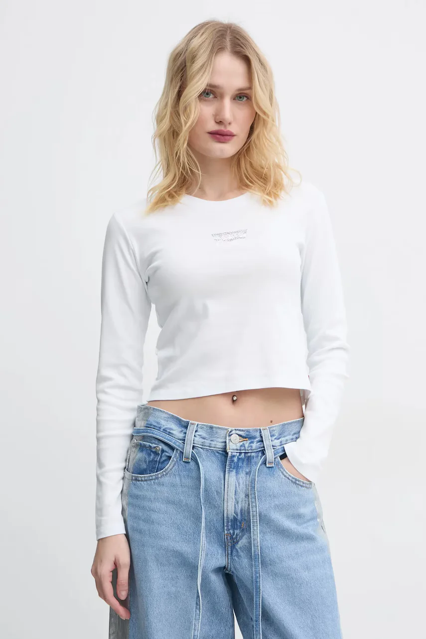 Levi's Памучна блуза с дълги ръкави