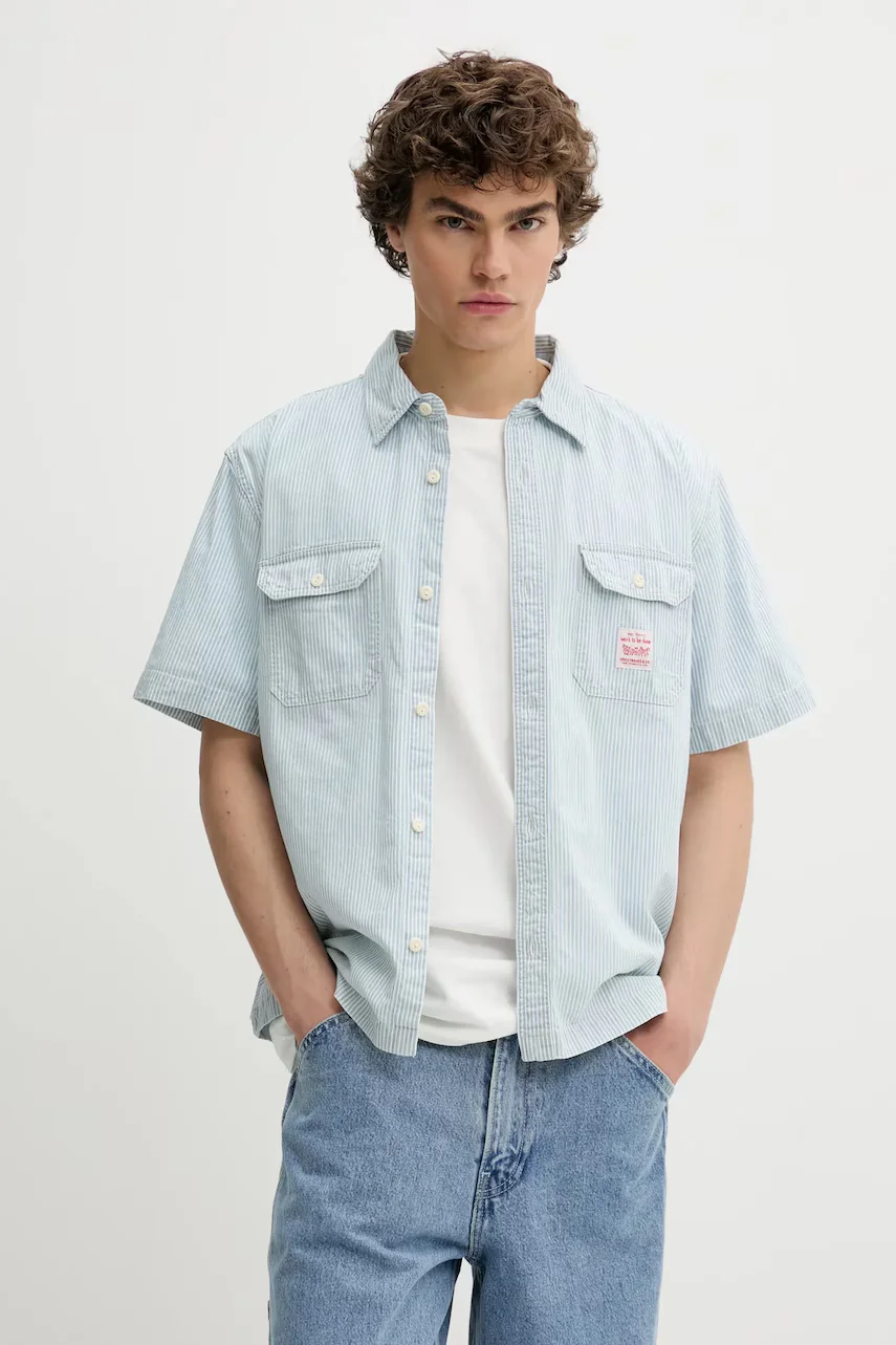 Levi's Памучна риза SS DALTON WORKER WW