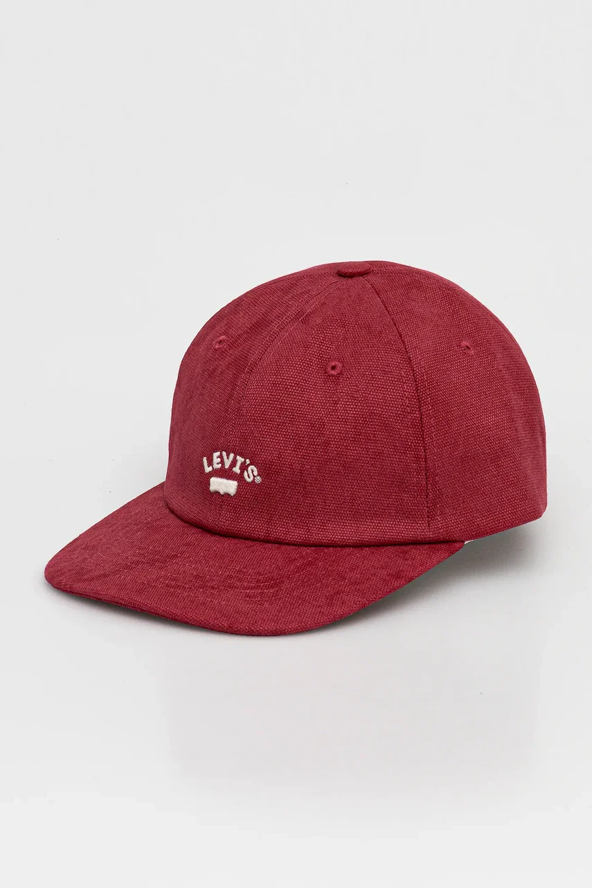 Levi's Памучна шапка с козирка
